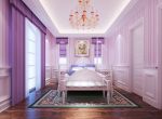 欧式豪华复式卧室装饰效果图