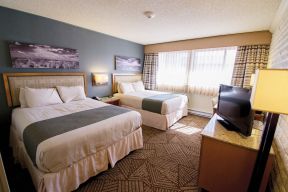 五星级酒店标准间床头装饰画装修效果图片