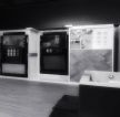 现代简约黑白风格简约卫浴展厅效果图片