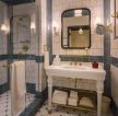 欧式卫浴展厅洗手池装修效果图片