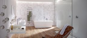现代卫浴展厅效果图片 墙面装饰装修效果图片