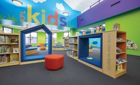 田园风格建筑儿童图书馆图片 