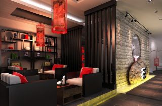 中式风格茶楼室内装修设计