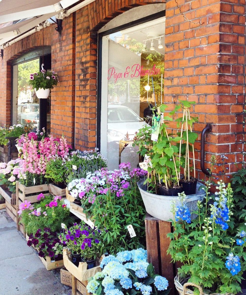 鲜花店门面装修效果图