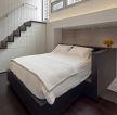现代简约家装风格100平方带阁楼卧室效果图