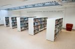 现代装修图书馆书架效果图案例