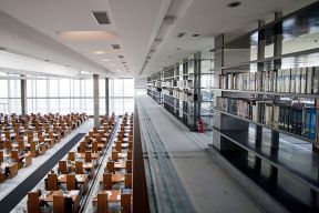 大型国家图书馆设计走廊装修效果图片