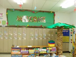幼儿园装修设计图 幼儿园主题墙布置