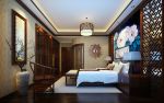中式卧室装饰画设计效果图