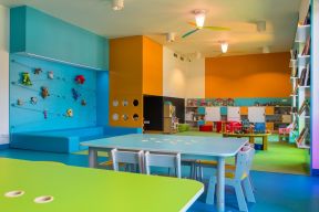 幼儿园设计效果图 幼儿园中班环境布置
