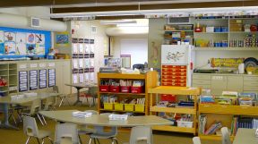 幼儿园教室效果图 幼儿园中班环境布置