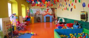 幼儿园装修图片 幼儿园地板装修效果图
