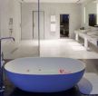 现代欧式卫浴展厅洗手池装修效果图片