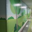 幼儿园走廊装修墙绘图片