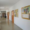 幼儿园走廊灰色地砖装修效果图片
