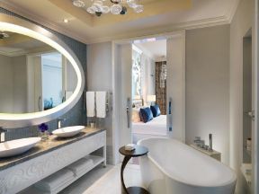 欧式卫浴展厅效果图 室内装饰设计效果图