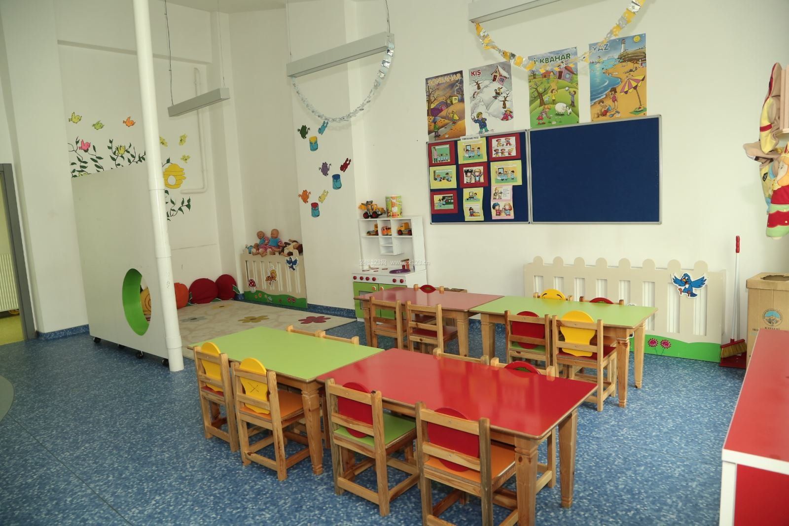 幼儿园室内设计小班环境布置效果图