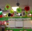 北京简约幼儿园室内吊饰布置装修图片