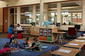 幼儿园室内设计效果图 幼儿园中班环境布置