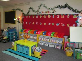 幼儿园室装修效果图 幼儿园墙面布置