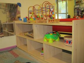 国外幼儿园装修效果图 储物柜装修效果图片