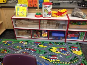 国外幼儿园装修效果图 幼儿园储物柜