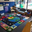 幼儿园室内地毯贴图装修设计效果图