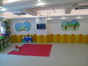 幼儿园室内效果图  幼儿园墙面布置