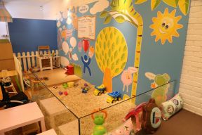 幼儿园装修设计效果图 墙面装饰装修效果图片