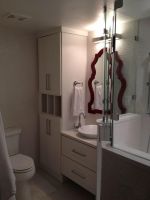 3-4平米卫生间浴室柜装修效果图片