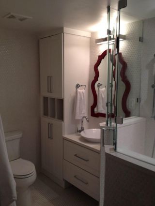 3-4平米卫生间浴室柜装修效果图片