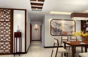 客厅中式风格 客厅走廊装修效果图