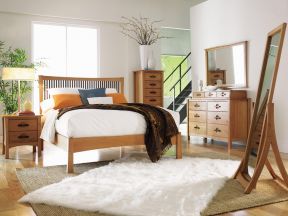 卧室家具效果图欣赏 现代复式装修效果图