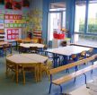 幼儿园室内教室桌椅摆放设计装修效果图