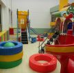 现代简约风格室内幼儿园滑梯装修图片