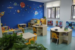 地中海风格高档幼儿园装修效果图片