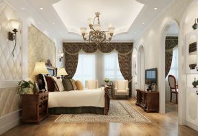 美式别墅设计卧室家具效果图欣赏