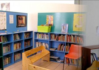 幼儿园儿童书柜装修图片效果