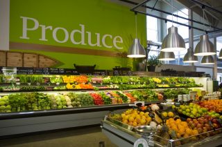时尚蔬菜超市装修效果图图片