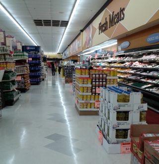 超市走廊装修效果图片