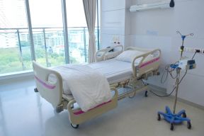 现代装修风格医院单人病房效果图片