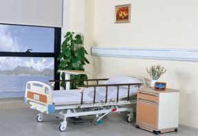 医院单人病房床头柜装修效果图片2023