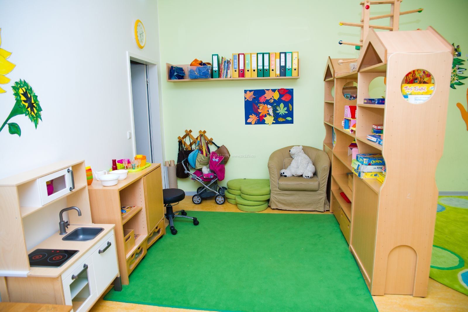 室内特色幼儿园环境装修设计效果图