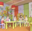 北京幼儿园室内装修简约吊灯效果图片