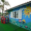 幼儿园外装外墙彩绘设计效果图 