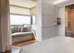 现代风格房屋卧室飘窗设计图