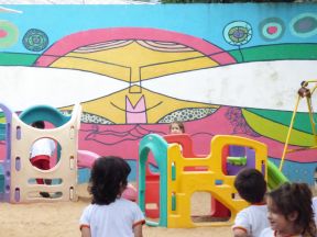 墙面装饰装修效果图片高档幼儿园设计
