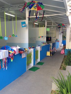 幼儿园室内环境设计天花吊顶效果图片
