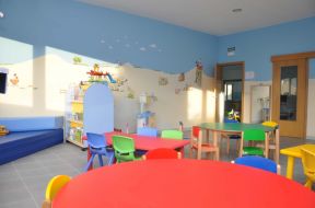 地中海装修风格幼儿园室内环境设计 