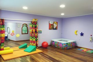 地中海装修风格幼儿园室内环境设计图